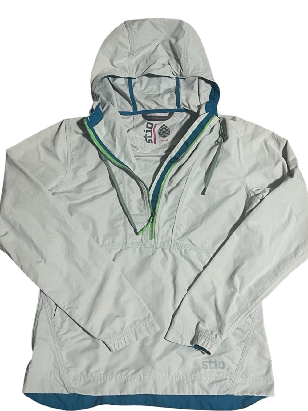 Women’s Stio CFS Hooded Anorak Lightweight Jacket Windbreaker Size Small